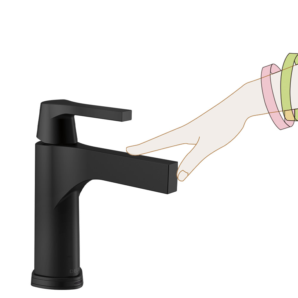 Zura Touch&Sensor（ズラ・タッチ&センサー）｜マットブラック＜574T-BL-DST＞【Push Pop-up】